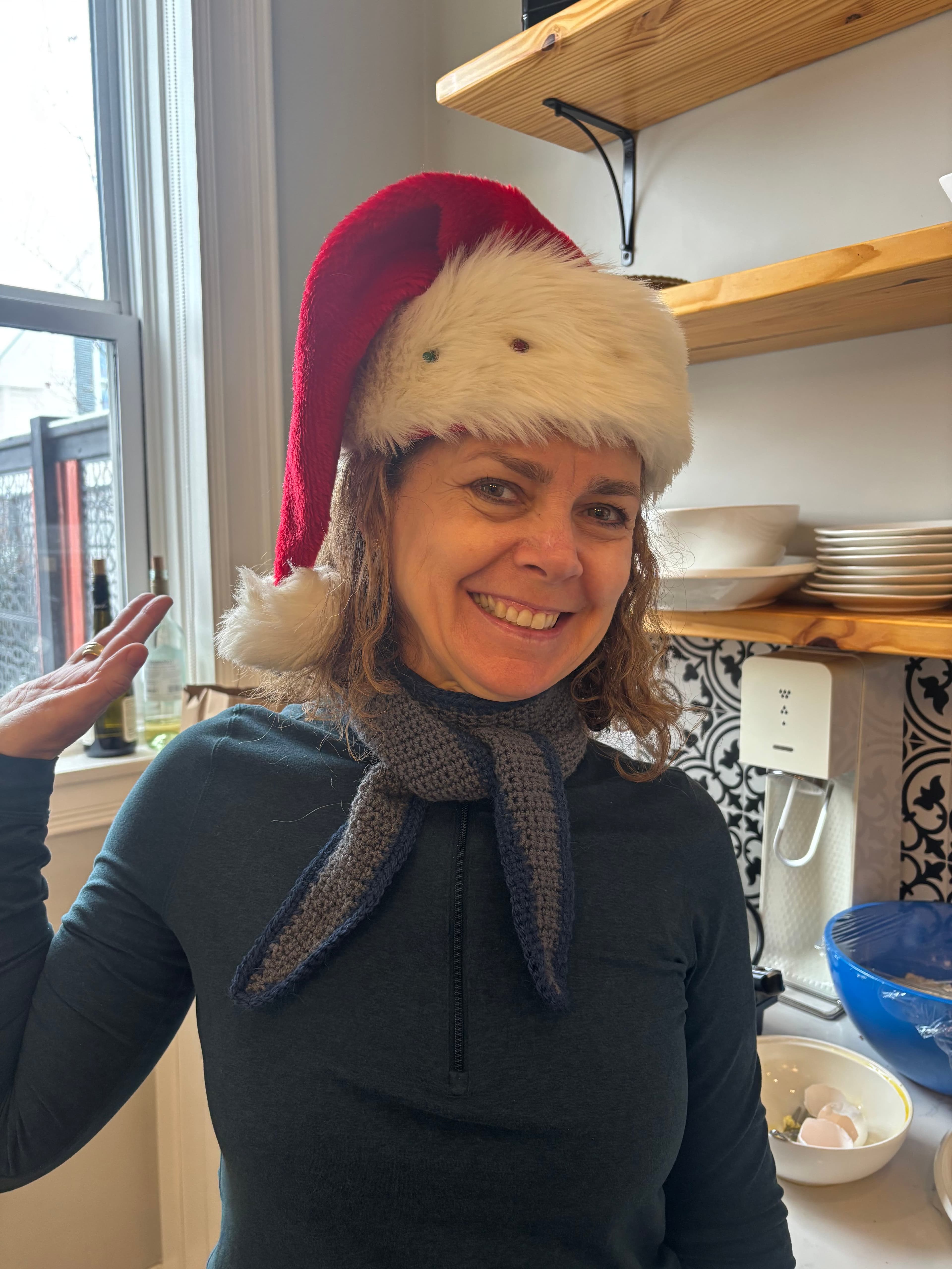 Sophie scarf-inspired piece for Maman